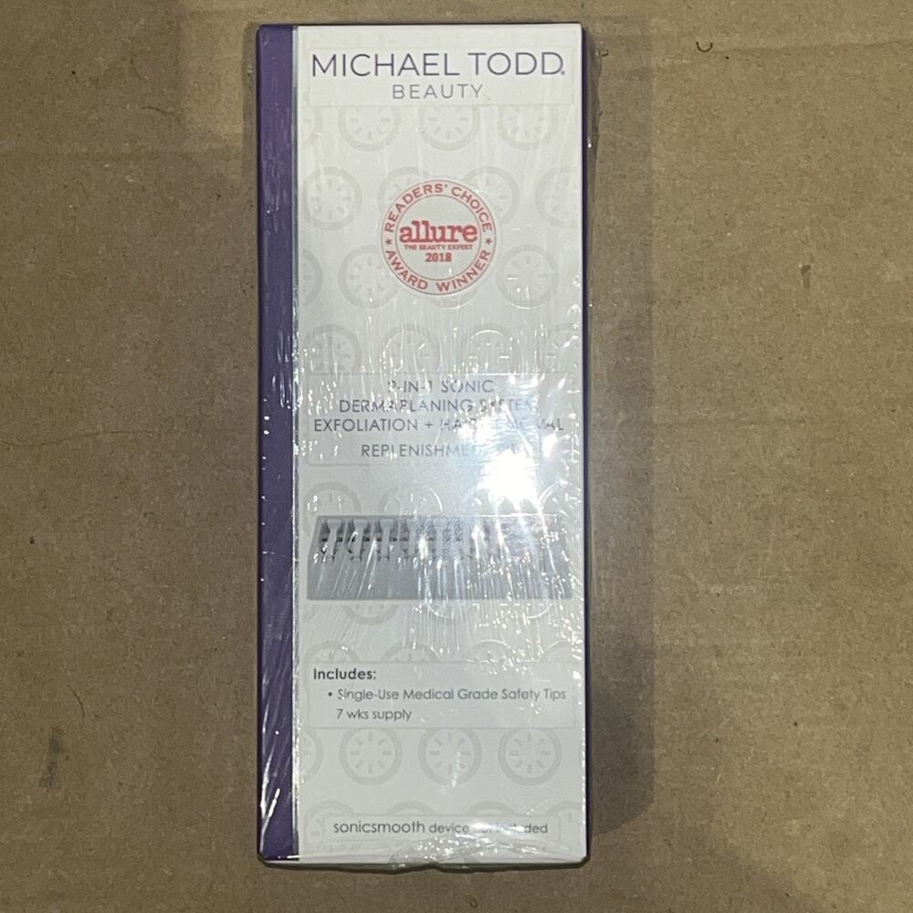 Michael Todd Beauty 2-in-1 Sonic Dermaplaning At Home 8 Count Replenishment Kit